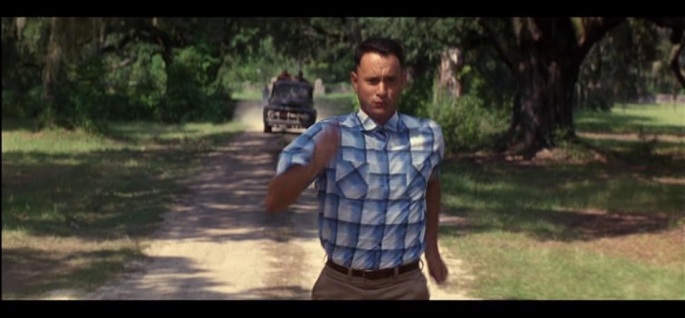 Forrest Gump running movie